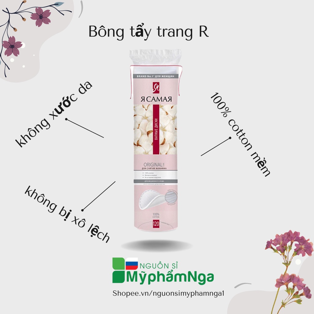 Bông tẩy trang Nga - Bông tẩy trang R tôi là nhất