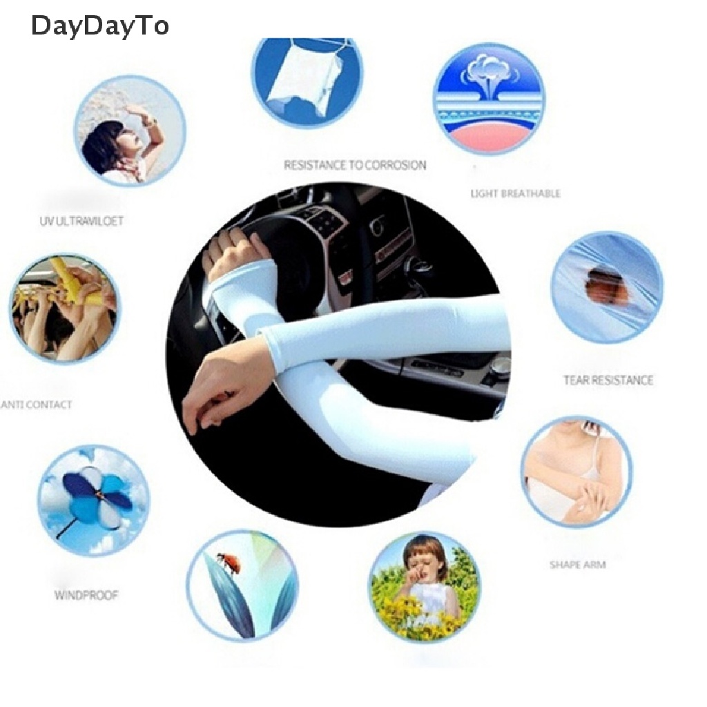 Găng cánh tay chống nắng tia UV bảo vệ khi chơi thể thao tùy chọn màu sắc