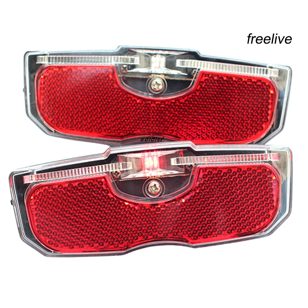 ★Lqx★Đèn Phản Quang Gắn Đuôi Xe Đạp Chất Lượng Cao