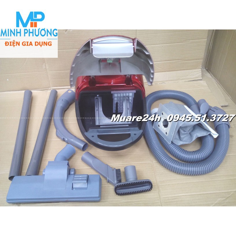 Bảo hành 12Tháng Máy hút bụi Vacuum Cleaner JK 2007 2400W Đỏ | BigBuy360 - bigbuy360.vn