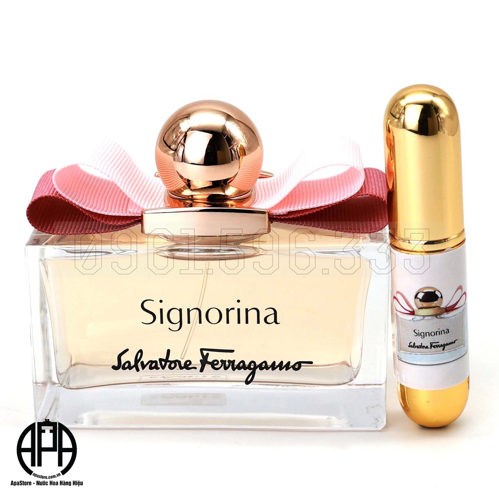 Nước Hoa Nữ Salvatore Ferragamo Signorina Hồng Chai 10ml