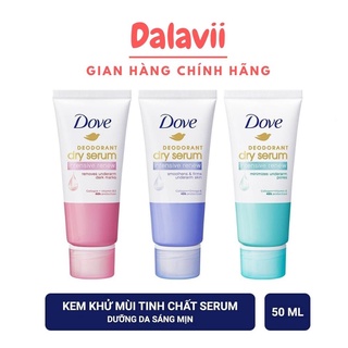 Kem khử mùi Dove tinh chất serum dưỡng sáng 50ml 
