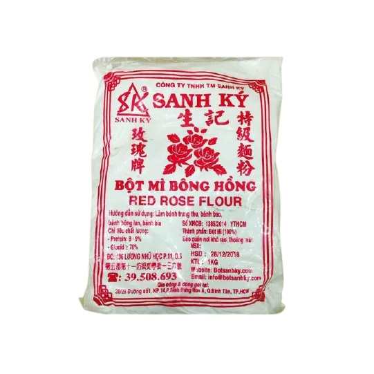 Bột mì bông hồng đỏ 1kg