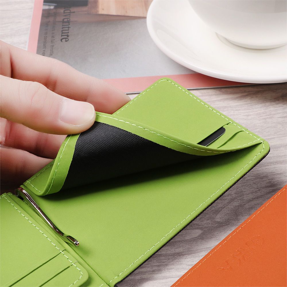 Ví da PU mỏng thời trang trẻ trung đơn giản dành cho nam