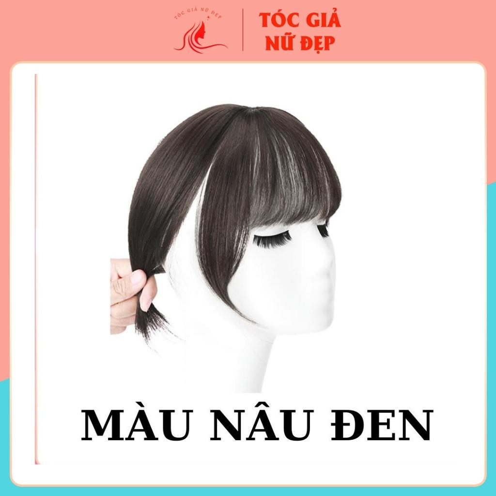 Tóc mái giả 3d có rãnh da đầu dành cho nữ đẹp, PH01