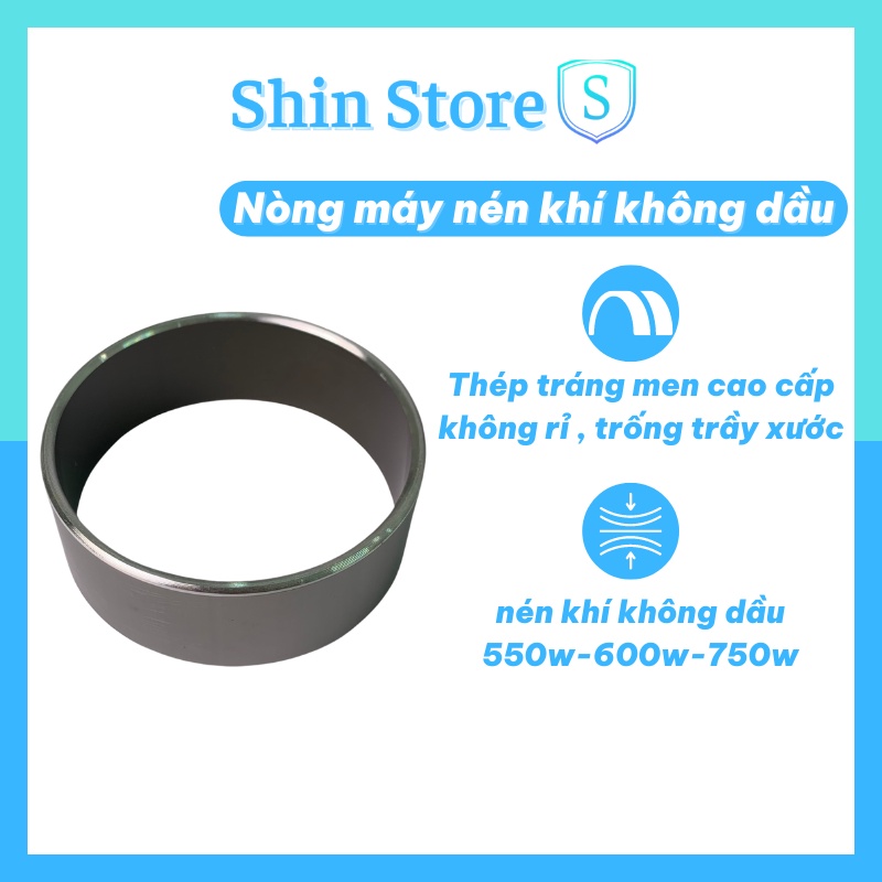Nòng máy nén khí không dầu 550w-600w-750w - Bảo Nhật - BảoGroup