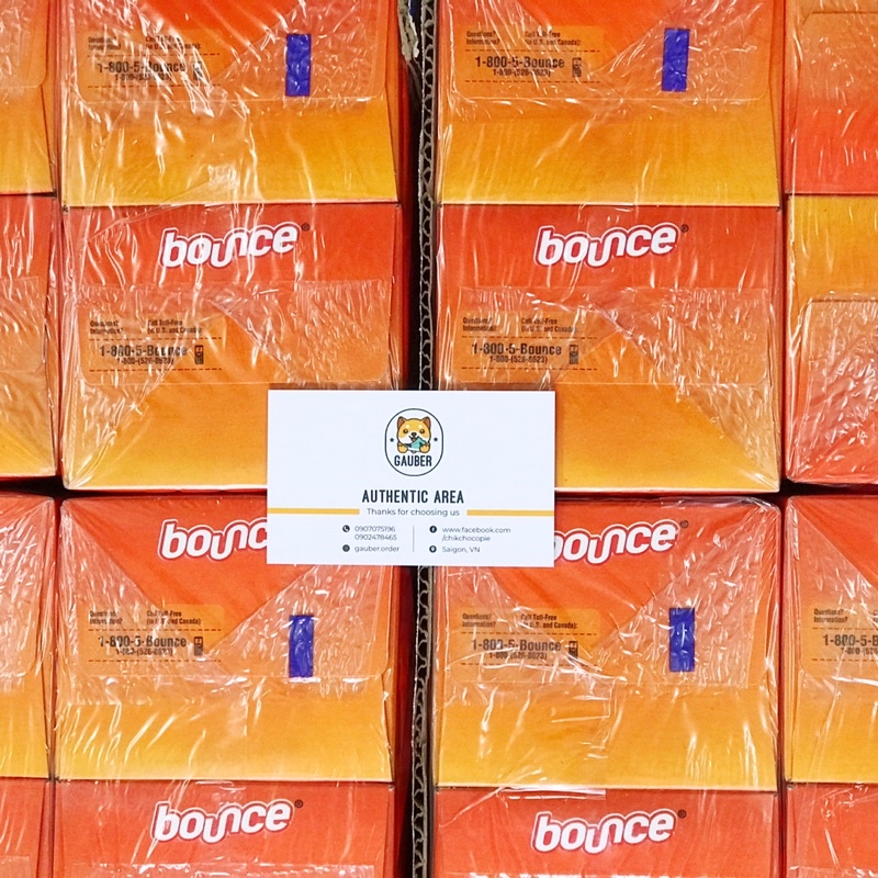 GIẤY THƠM QUẦN ÁO LÀM MỀM VẢI BOUNCE OUTDOOR FRESH NỘI ĐỊA MỸ 320 TỜ