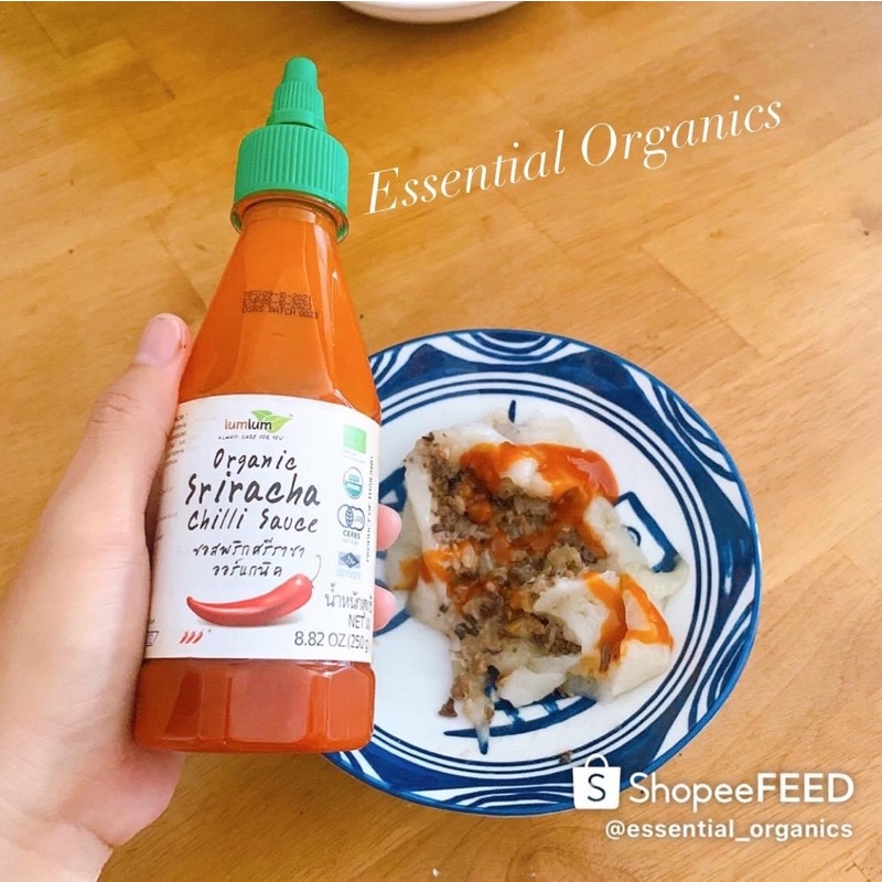 Tương ớt hữu cơ organic sriracha sauce Lum Lum 250g - ngon mà lại an toàn cho sức khoẻ date 2/1/2025