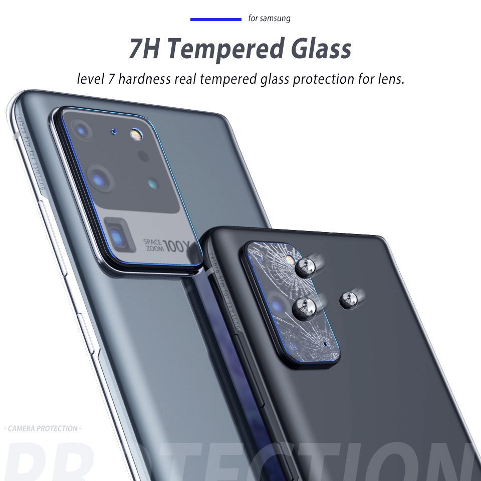 Kính Cường Lực Bảo Vệ Camera Sau Cho Samsung Galaxy S8 S9 S10 S20 S21 S22 S23 Plus Note 8 9 10 20 Ultra