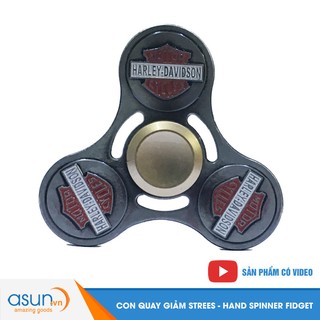 Con Quay Giảm Stress Logo Harley-Davidson Hand Spinner - Fidget Spinner Hot 2017