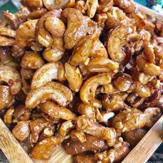 ̀̀̀500g hạt điều rang tỏi ớt ngon -hàng loại 1-vsattp
