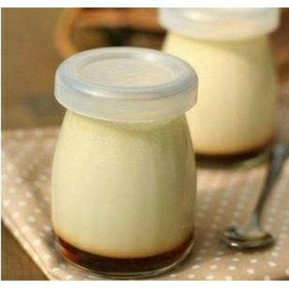 12 hũ sữa chua, hộp kem plan, hũ đựng sữa chua 100ml, hộp caramen thủy tinh