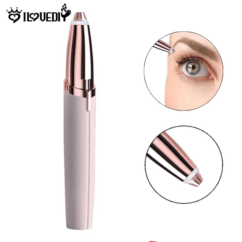 [Hàng mới về] Máy tỉa lông mày không đau tiện dụng dành cho nữ