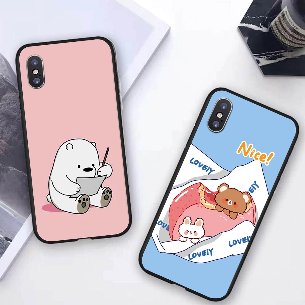 [HOT] ỐP LƯNG IPHONE X/XS -IPHONE XR -IPHONE XS MAX NHIỀU MẪU GẤU CUTE NHIỀU MÀU SẮC SIÊU ĐẸP