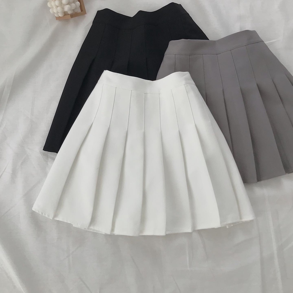 Chân Váy LABEL Xếp Ly Tennis Lưng Cao JEM CLOSET Có Quần Trong 3398