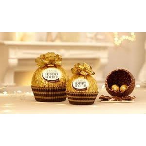 KẸO SOCOLA FERRERO ROCHER NHÂN HẠT DẺ 375G (30 VIÊN/HỘP)