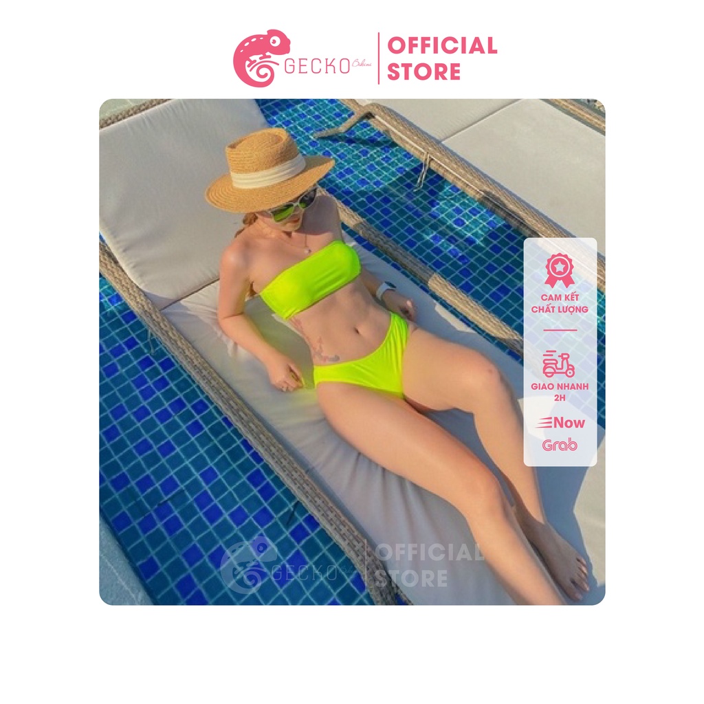 Bikini Đồ Bơi 2 Mảnh Quây Dạ Quang GK0214 (Nhiều Màu, Ảnh Thật)