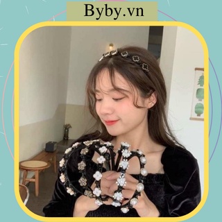 Bờm tóc đính hoa tạo phồng siêu xinh, xược tóc hot tiktok byby