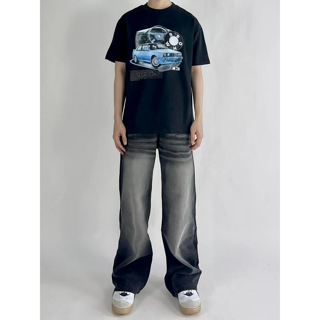 Quần Jean Ống Rộng Nam Nữ Unisex WASH 3 Màu Hàng Cao Cấp JS05 | BigBuy360 - bigbuy360.vn