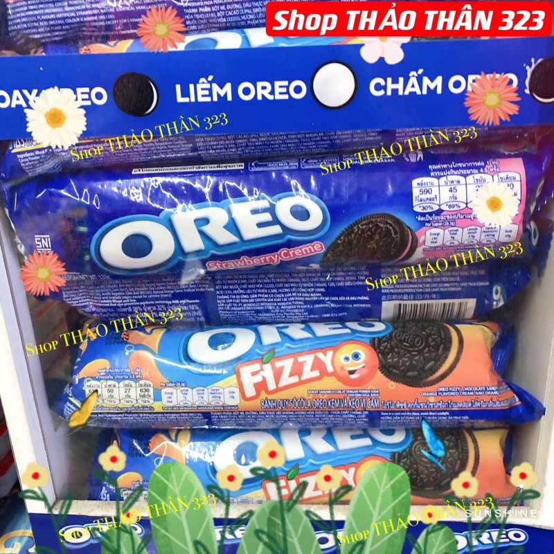 Bánh Quy Kem OREO và Bánh Rizt Phô mai 133g