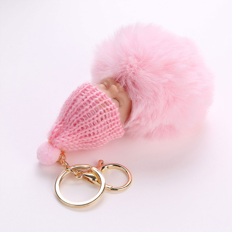 Móc Khóa Hình Em Bé Đang Ngủ 2017 Dễ Thương