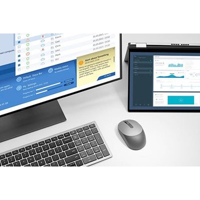 Dell MS3320W Mobile Wireless Mouse - Chuột không dây kết nối 2 thiết bị: 1 USB và 1 Bluetooth - Multi Device dual mode