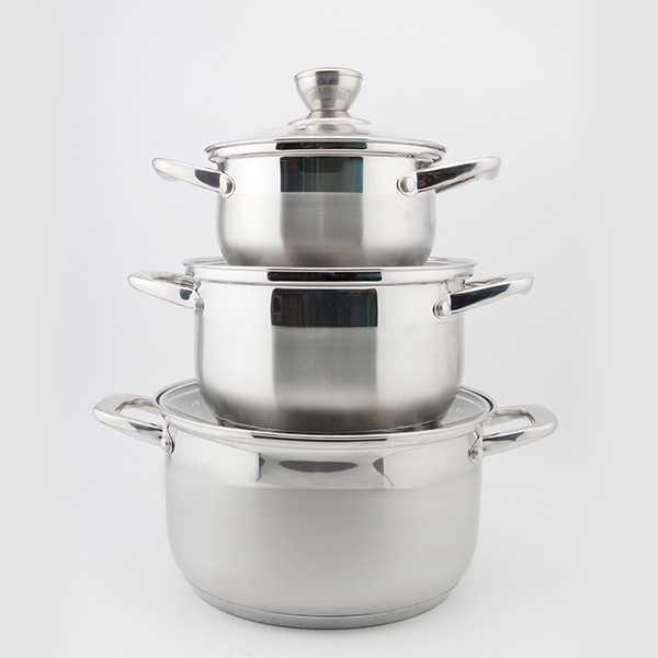 Bộ Nồi inox Smartcook 3 chiếc cỡ 16,20,24cm SM3337 | Hàng Chính Hãng | 2353337