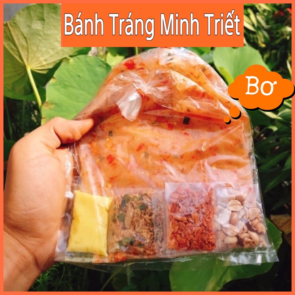 [Mã GROSALE giảm 10% đơn 150K] Combo 10 Bịch Bánh tráng BƠ 6 vị Tây Ninh chính gốc giá lò !