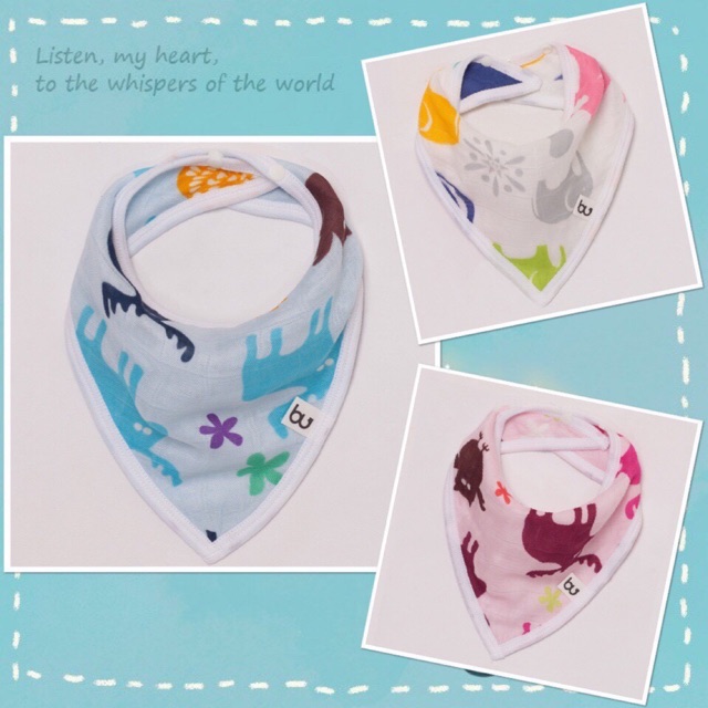 Bu - Yếm tam giác cúc bấm