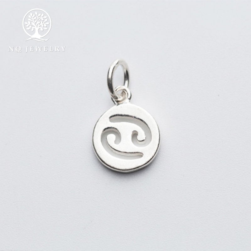 Charm bạc 12 cung hoàng đạo - mặt dây chuyền - NQ Jelwery