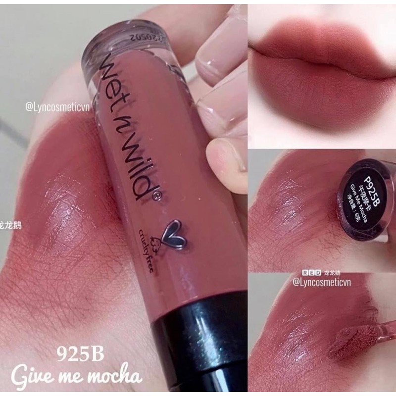 Son Wet N Wild Give Me Mocha - Son Kem Lì Màu Hồng Đất | BigBuy360 - bigbuy360.vn