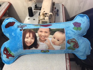 Gối ôm và gối nằm cho bé ( bộ 2 gối).