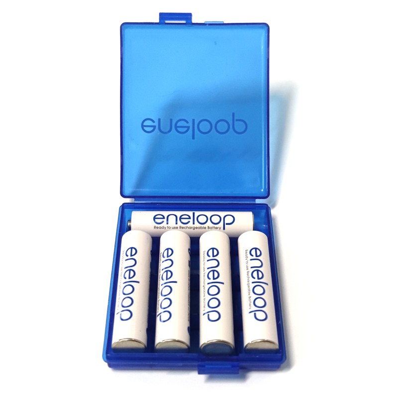 Combo pin sạc AAA Eneloop 750mAh HR03 loại rời (Trắng)