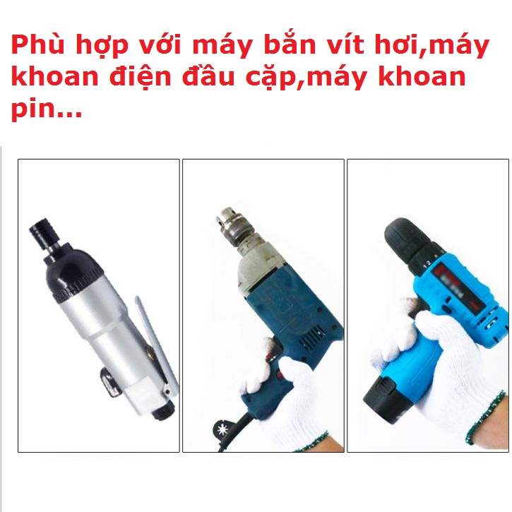 Đầu chụp,đầu bắn bu lông đủ cỡ từ 5.5mm đến 19mm  dài 80mm-150mm-250mm hàng Đài Loan
