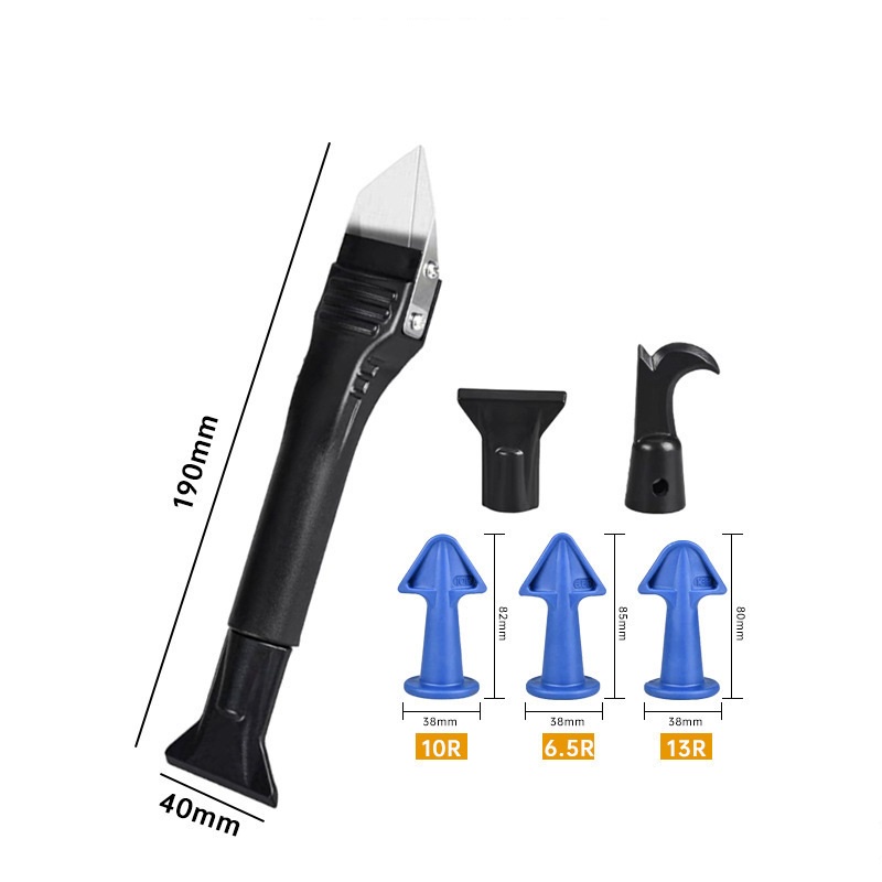 Bộ miết mạch vòi keo silicon đẹp ⚡️FREESHIP⚡️ vuốt keo silicon dụng cụ chà ron gạch kính xây dựng