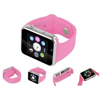 Đồng Hồ Thông Minh Smartwatch SA01 (Hồng) Thời Trang Hiện Đại Dành Cho Bạn Nữ