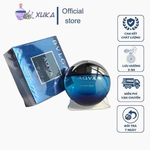 Nước Hoa nam BVLGARI AQVA Pour Homme ATLANTIQVE 100ml - Dầu Thơm AQVA ATLANTIQVE nam tính,tươi mát