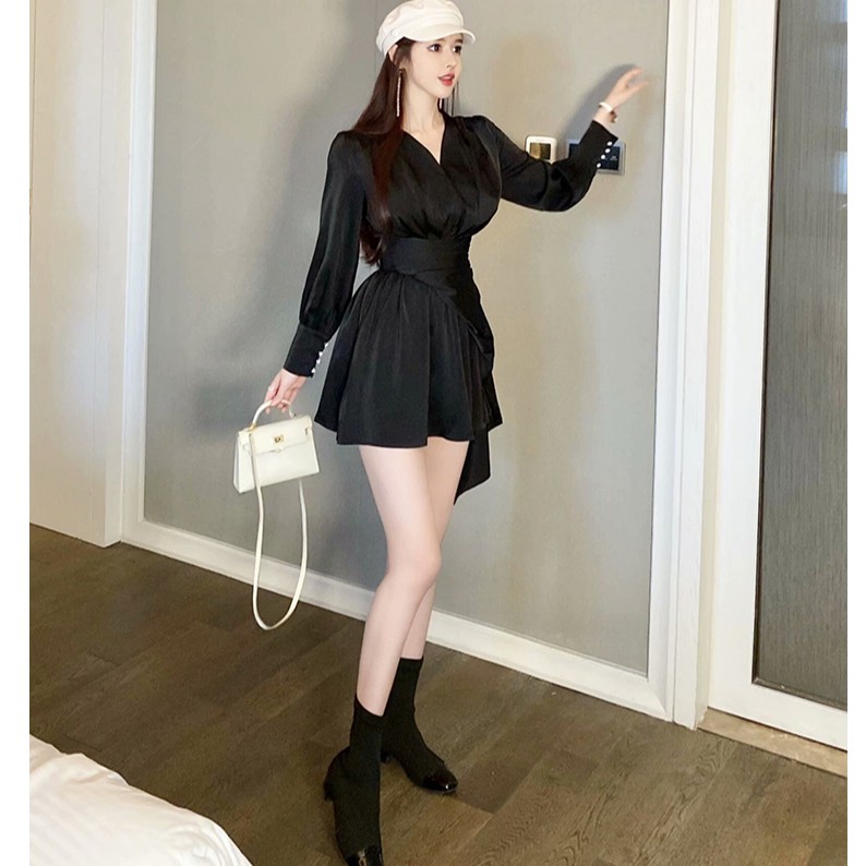 Đầm tiểu thư dạo phố dự tiệc xoè Ulzzang | BigBuy360 - bigbuy360.vn