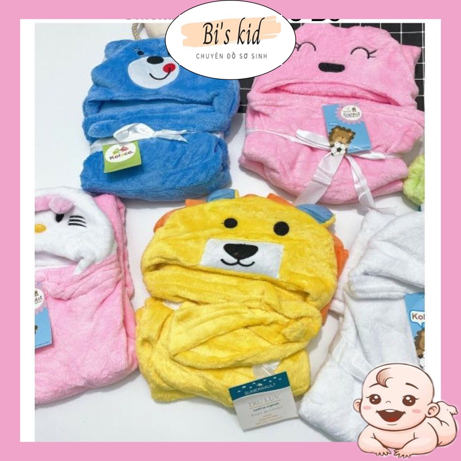 Chăn ủ hình thú cho bé sơ sinh