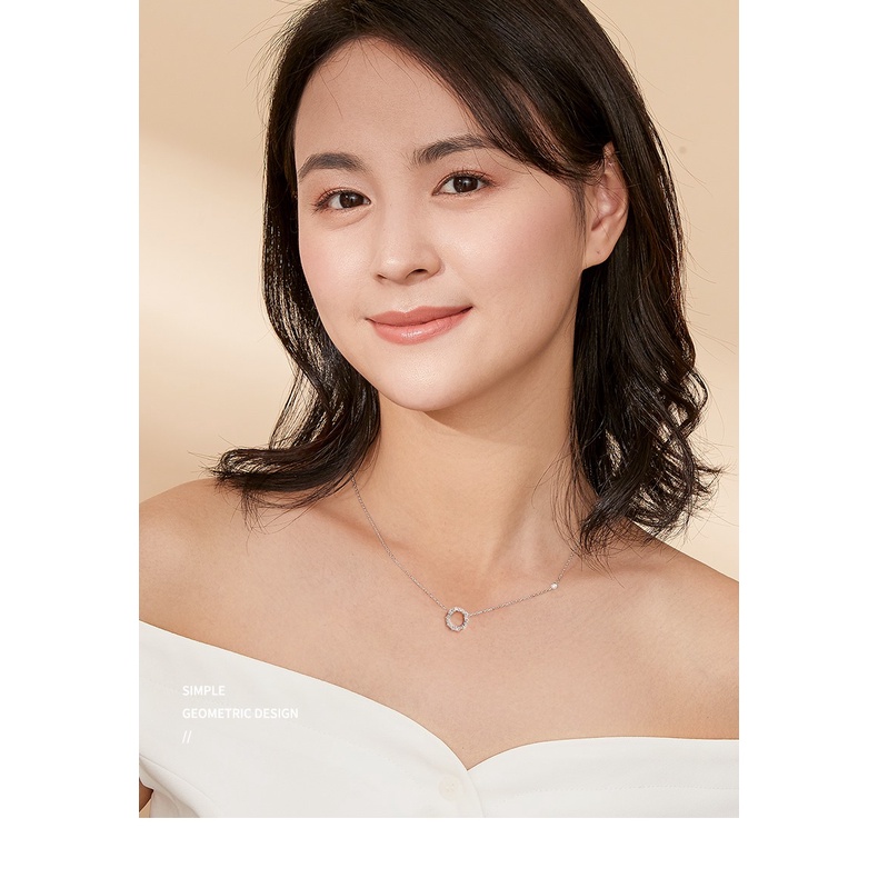 Dây chuyền SWAROVSKI Huyền thoại Biển xanh - DCSW014