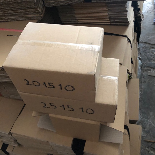 30x30x16 Hộp carton đóng hàng giá xưởng - Combo 20 hộp