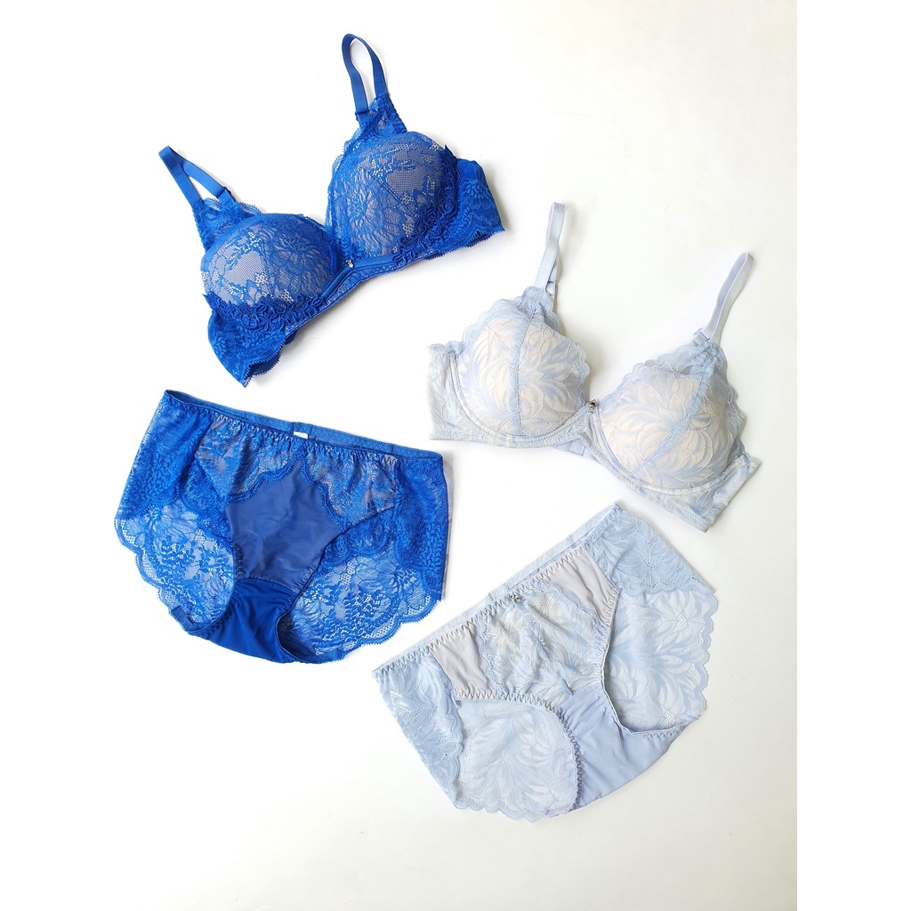 MOQ1970-MOQ1971 sét áo ngực +quần chip xanh HQ