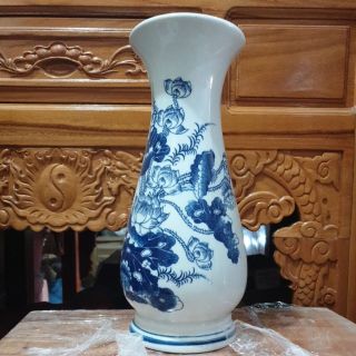 Bình bông sứ bát tràng cao 30,5