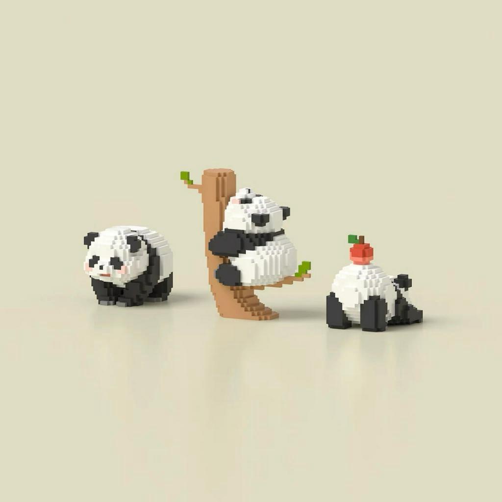 BỘ XẾP HÌNH LEGO GẤU TRÚC PANDA CHÍNH HÃNG MARD