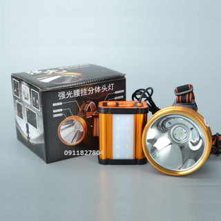 Đèn pin led đội đầu L8 kiêm sạc dự phòng siêu sáng