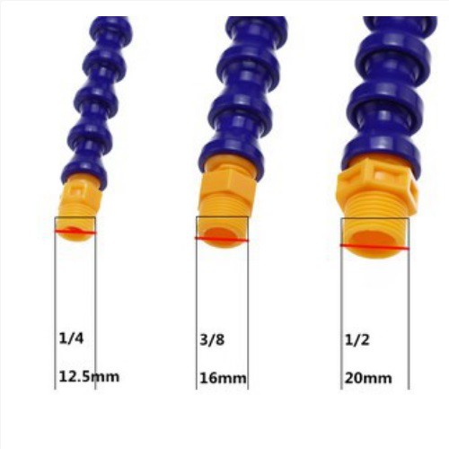 Vòi tưới nguội ren 17mm 3/8'' dài 40cm