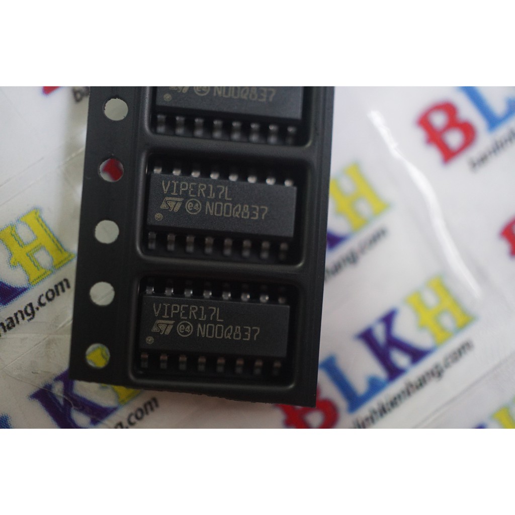 2 IC nguồn VIPER17 VIPER17L SOP-16 chính hãng STMicroelectronics