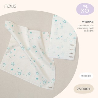 Nous - Set 5 khăn sữa