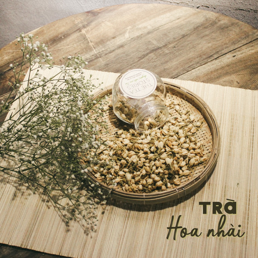 Trà Hoa Nhài giảm căng thẳng, mất ngủ, đau đầu - The Tea Stories