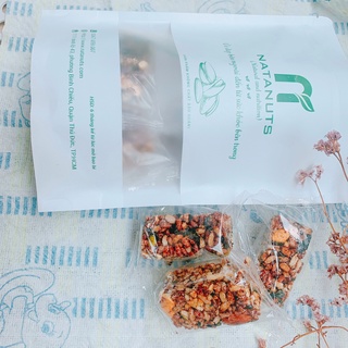 Thanh gạo lức chà bông rong biển, thanh dinh dưỡng ăn kiêng giảm cân thơm ngon Natanuts
